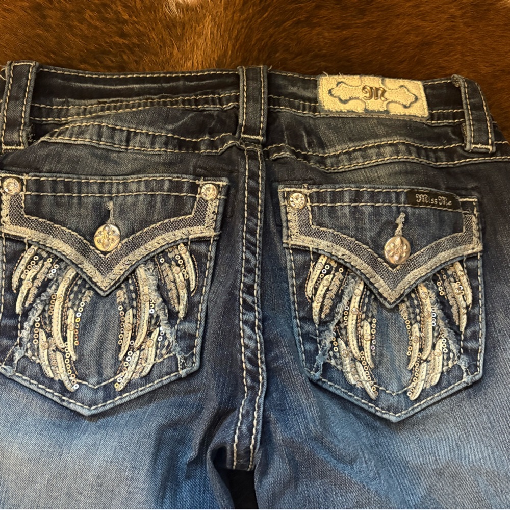 Miss me Embellished Women's bootcut Jeans